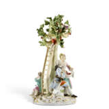 TWO MEISSEN PORCELAIN GROUPS OF 'THE CHERRY PICKERS' AND 'THE EGG THIEF' - photo 7