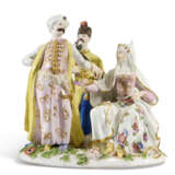 A MEISSEN PORCELAIN GROUP OF 'THE POLISH BETHROTHAL' - Foto 1