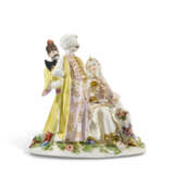 A MEISSEN PORCELAIN GROUP OF 'THE POLISH BETHROTHAL' - фото 2