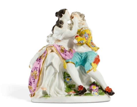 A MEISSEN PORCELAIN GROUP OF LOVERS - фото 1