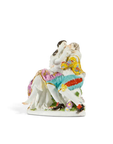 A MEISSEN PORCELAIN GROUP OF LOVERS - фото 4