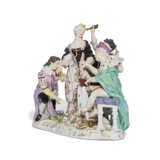 A MEISSEN PORCELAIN GROUP OF THE 'FRENCH DOCTOR' - фото 3