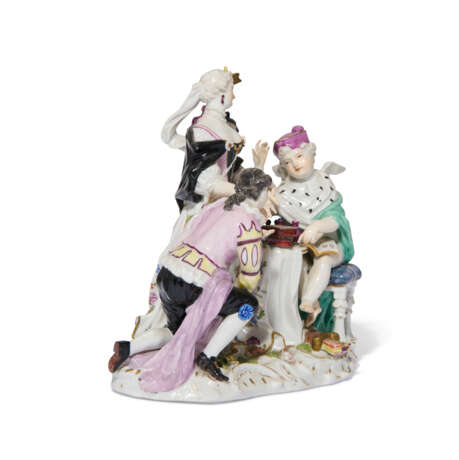 A MEISSEN PORCELAIN GROUP OF THE 'FRENCH DOCTOR' - photo 4