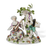 A MEISSEN PORCELAIN MUSICAL GROUP - photo 1