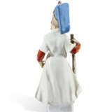 A MEISSEN PORCELAIN FIGURE OF A JANISSARY - Foto 4