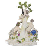 A MEISSEN PORCELAIN GROUP OF BACCHUS AND ARIANDE - фото 2