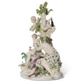 A MEISSEN PORCELAIN GROUP OF BACCHUS AND ARIANDE - photo 3