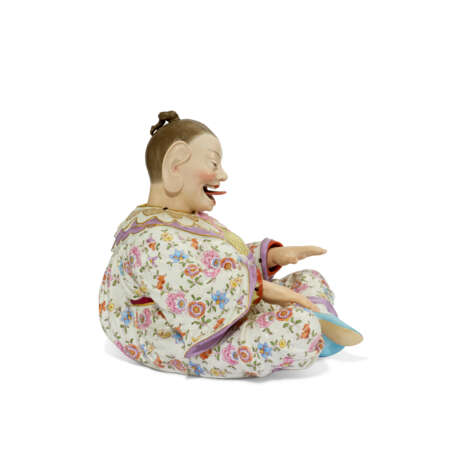 A MEISSEN PORCELAIN NODDING PAGODA FIGURE - фото 3