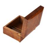 Humidor with musical mechanism by Reuge Music. Wood metal 21th century - photo 5