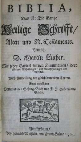 Biblia germanica. - фото 1