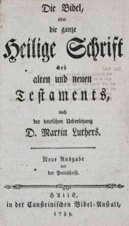 Biblia germanica. - фото 1