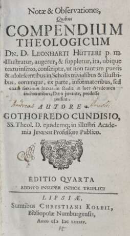 Cundisius, G. - Foto 1