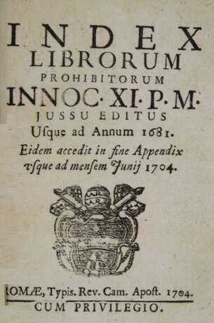 Index librorum prohibitorum - Foto 1