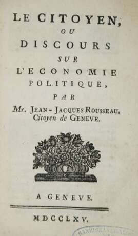 Rousseau, J.-J. - photo 1