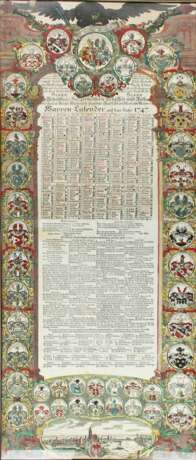 Wappen-Calender, auf das Jahr 1747. - Foto 1