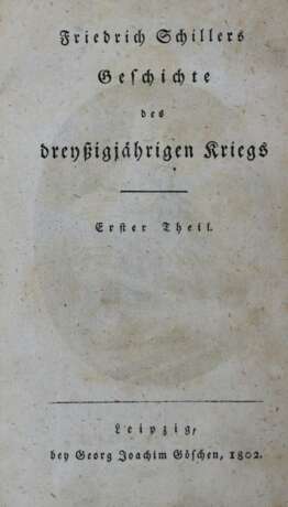 Schiller, F.v. - Foto 1