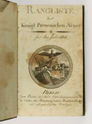 Rangliste der Königl. Preussischen Armee 