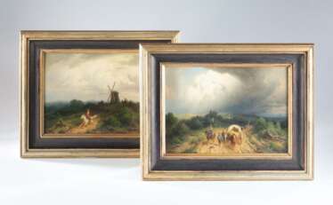 Christian Sell - Zwei Gemälde 