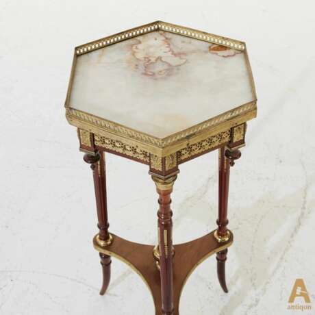 Lombard table Gold plated brass At the turn of 19th -20th century - Foto 2