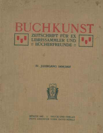 Buchkunst. - photo 1