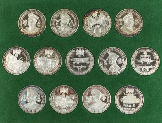 50 Medaillen Silber - photo 2