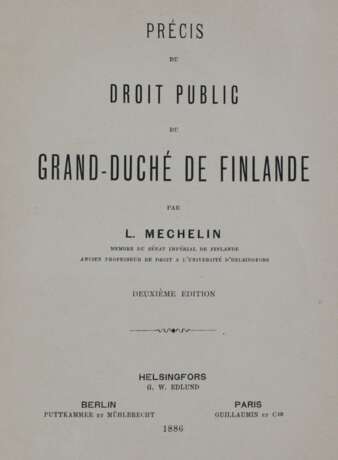 Mechelin, L. - photo 1