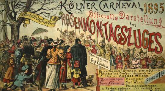 Kölner Carneval 1895. - фото 1