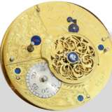Taschenuhr: bedeutende und extrem seltene astronomische Karossenuhr, gefertigt für den chinesischen Markt, William Carpenter London No.4053, ca. 1780 - Foto 4