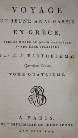 (Barthelemy, J.J.). - photo 1