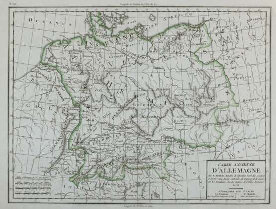 Carte d'Allemagne. - photo 1