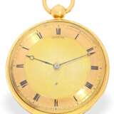 Taschenuhr: bedeutende und extrem seltene Clockwatch, Piguet & Meylan, vermutlich gefertigt für Breguet Paris, um 1825 - фото 8
