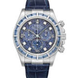 ROLEX, DAYTONA REF. 116589 WITH SAPPHIRE BEZEL AND SODALITE DIAL - Foto 1