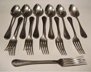 silver / Set of devices Germany 19 century