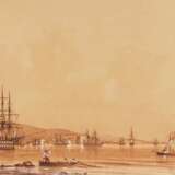 Ivan Aivazovsky. Watercolor. Crimean harbor. 1817-1900 Wash and watercolor on paper realism 19th century - photo 2