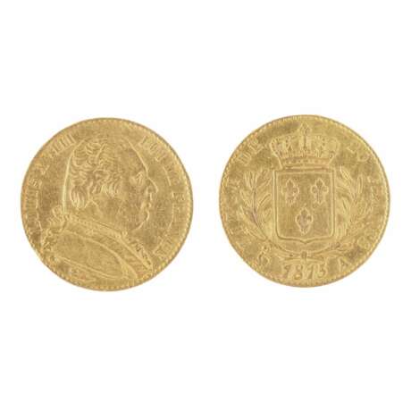 Pi&egrave;ce d&amp;39;or 20 francs 1815. Gold Early 19th century - Foto 1