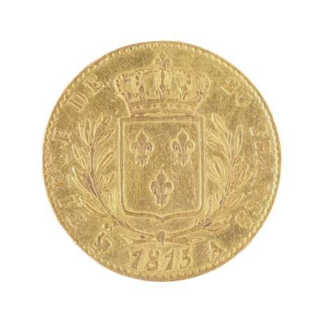 Pi&egrave;ce d&amp;39;or 20 francs 1815. Gold Early 19th century - Foto 3