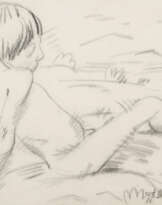 Dorothea Maetzel-Johannsen (Lensahn 1886 - Hamburg 1930). Kind am Strand.