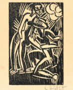 Karl Schmidt-Rottluff. Karl Schmidt-Rottluff (Rottluff 1884 - Berlin 1976). Adam, wo bist du.