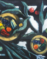 Arthur Fauser (Kollnau 1911 - Frankfurt 1990). Zwei Obstschalen.