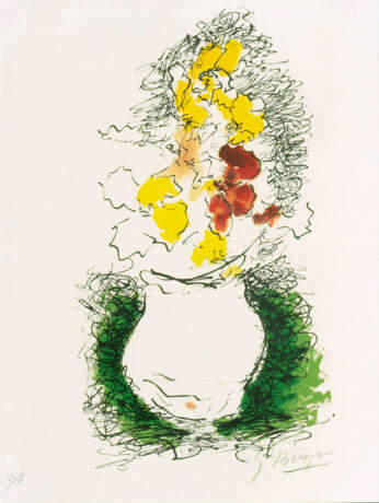 Georges Braque (Argenteuil 1882 - Paris 1963). Le Bouquet. - photo 1