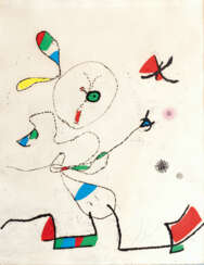 Joan Miró (Barcelona 1893 - Palma de Mallorca 1983). La chasse au papillon.