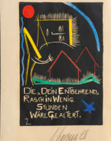 Karl Lorenz (Hamburg 1888 - Hamburg 1961). Nikolaus Lenau - Waldlieder 2.