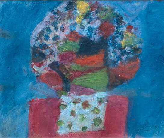 Arnold Fiedler (Hamburg 1900 - Hamburg 1985). Blumen in einer Vase. - photo 1