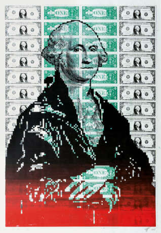 Petrus Wandrey (Dresden 1939 - Hamburg 2012). Red Mona Money. - photo 1