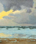 Magnus Weidemann. Magnus Weidemann (Hamburg 1880 - Keitum/Sylt 1967). Abend an der Nordsee.