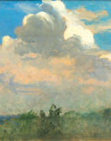 Arthur Siebelist (Loschwitz/Dresden 1870 - Hittfeld/Hamburg 1945). Wolken.