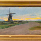 Michael Ancher (Frigaard 1849 - Skagen 1927). Alte Windmühle. - фото 2