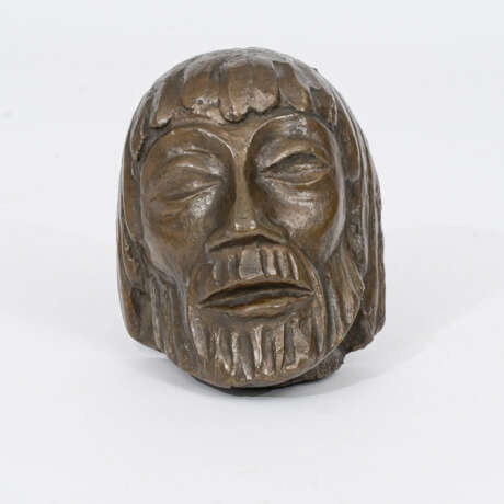 Ernst Barlach (Wedel/Holst. 1870 - Rostock 1938). Christusmaske VI. - photo 1