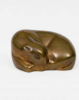 Pierre (Hans Adolf Peter) Schumann (Heide (Holst.) 1917 - Eutin 2011). Ruhender Puma.