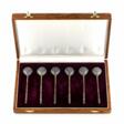 A set of Grachev`s teaspoons in their own case. - One click purchase